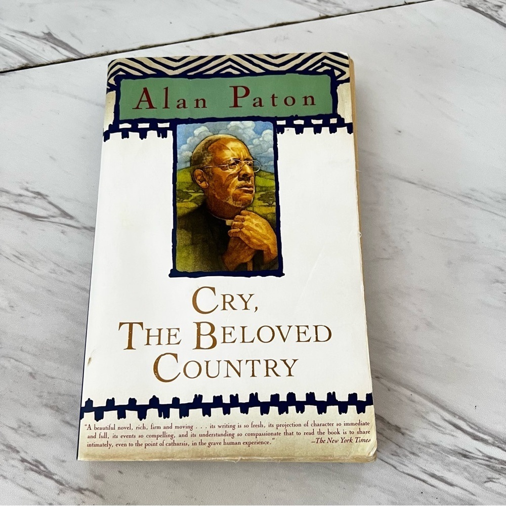 Alan Paton Paperback Book Cry The Beloved Country